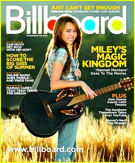 miley cyrus in billbard